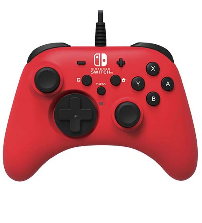Control para Nintendo Switch Hori NSW-156U con D-Pad Removible - Rojo