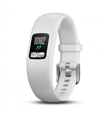 Smartwatch Garmin Vívofit 4 010-01847-01 con Pantalla de 0.6"/Bluetooth/ANT+ - Blanco