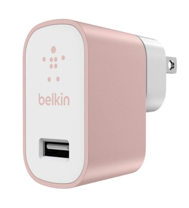 Adaptador USB Belkin MIXIT F8M731DQC00 Salida Única USB/Bivolt - Rosa Oro