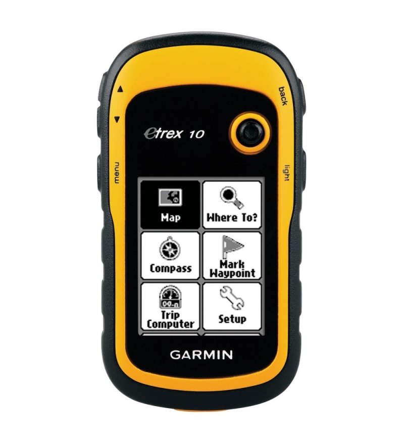 GPS Garmin eTrex 10 010-00970-00 con Pantalla 2.2"/IPX7/GLONASS - Negro/Amarillo