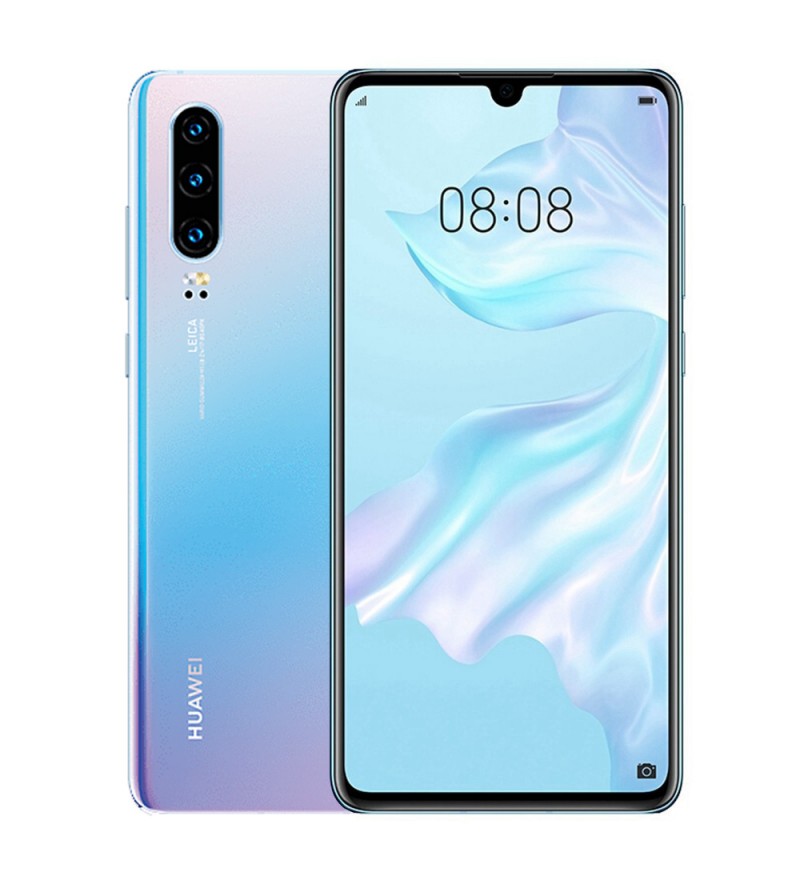 Smartphone Huawei P30 ELE-L29 DS 6/128GB 6.1 40+16+8/32MP A9.0 - Breathing Crystal