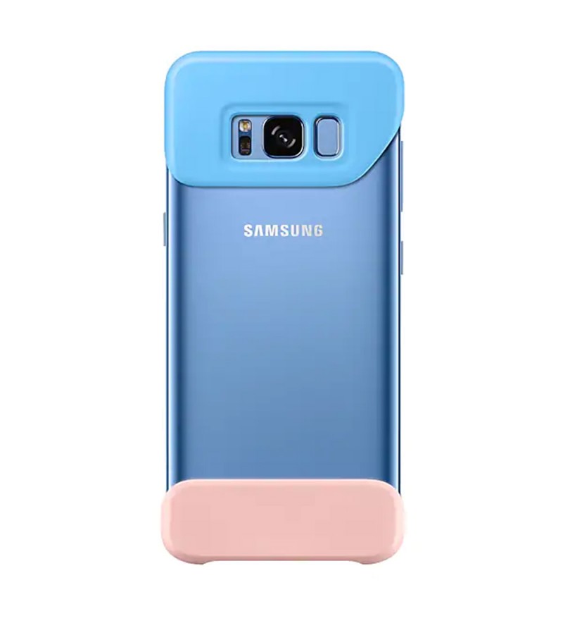 Funda Samsung para Galaxy S8 2 Piece Cover EF-MG950CLEGWW - Azul/Durazno