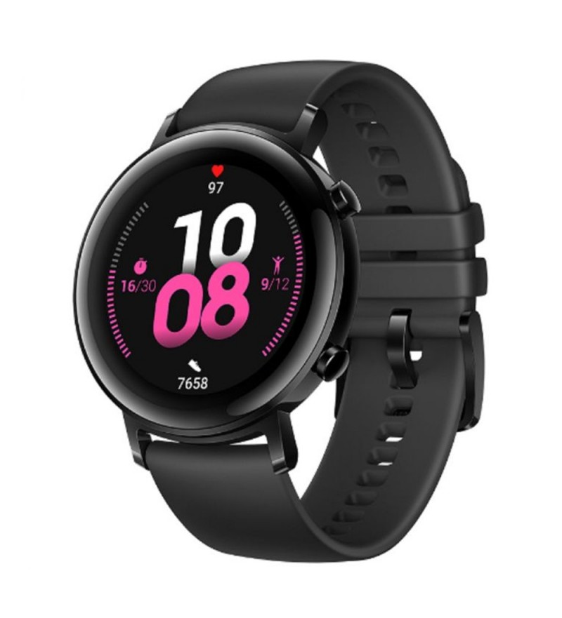 Smartwatch Huawei Watch GT 2 DAN-B19 con Pantalla 1.2/42mm/Bluetooth/GPS - Night Black