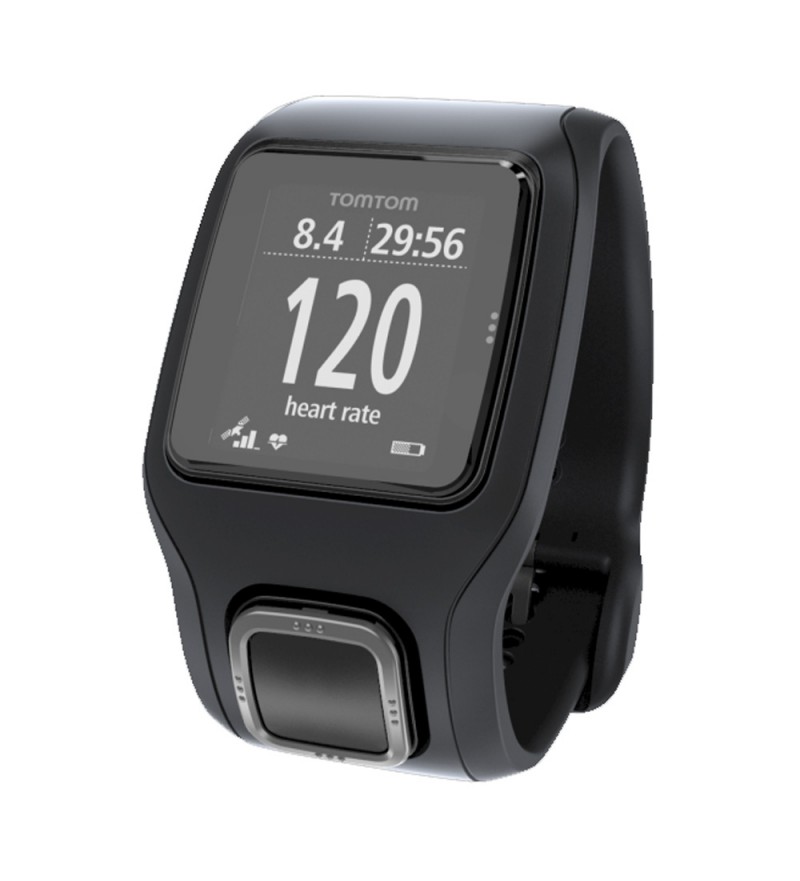 Reloj TomTom Spark Cardio con GPS/Bluetooth/Sensor HR Óptico - Negro