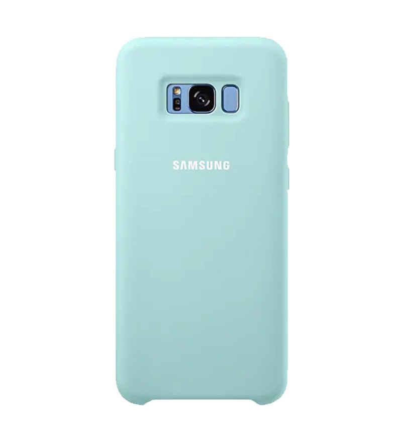 Funda Samsung para Galaxy S8+ Silicone Cover EF-PG955TLEGWW - Turquesa