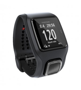 Reloj Tomtom Runner Cardio con GPS/Bluetooth - Negro