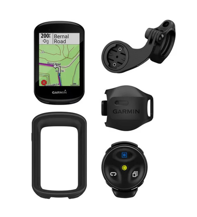 GPS Garmin Edge 830 MTB Bundle 010-02061-20 con Pantalla de 2.6"/Wi-Fi/Bluetooth/IPX7 + Sensor - Negro