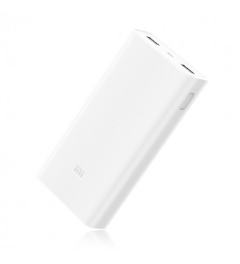 Cargador Portatil Xiaomi Mi Powerbank 2 de 20000 mAh/2 Salidas USB - Blanco
