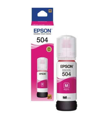 Tinta para Impresoras Epson 504 T504320 de 70 ml - Magenta