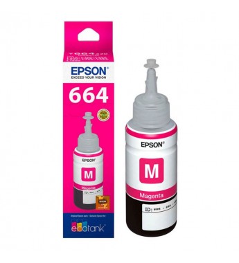 Tinta para Impresoras Epson 664 T664320 de 70 ml - Magenta