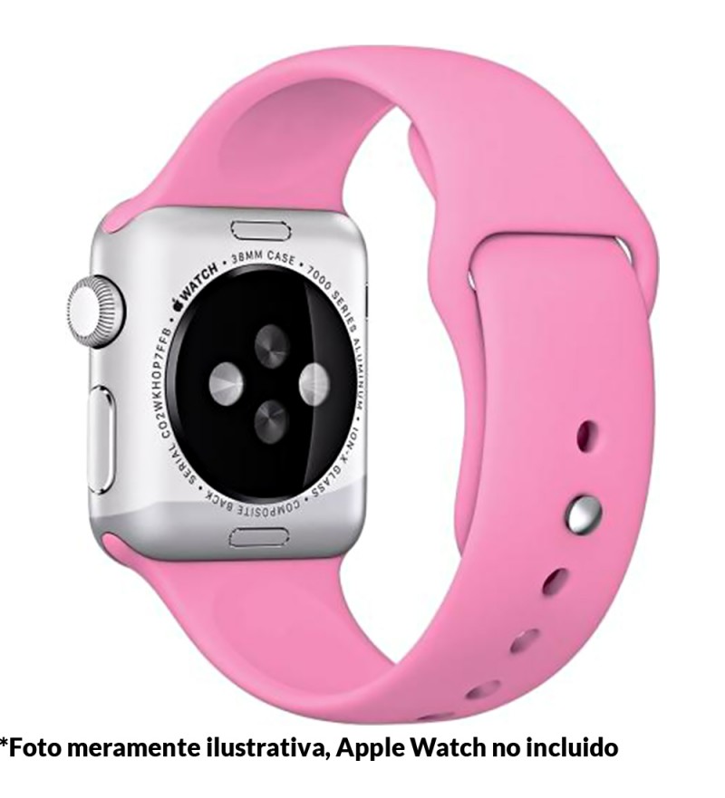 Correa 4Life para Apple Watch 38/40 mm de Silicona - Rosa