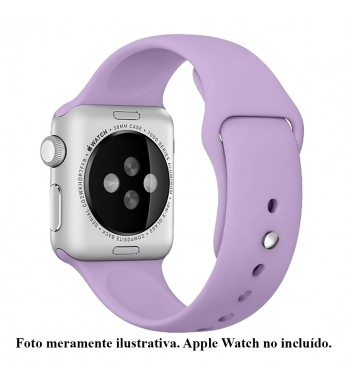 Correa 4Life para Apple Watch 42/44 mm de Silicona - Lavanda