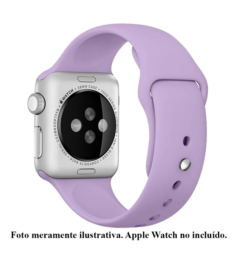 Correa 4Life para Apple Watch 42/44 mm de Silicona - Lavanda