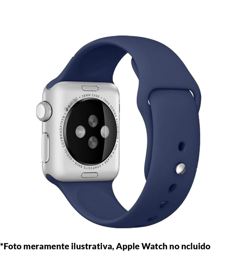 Correa 4Life para Apple Watch 42/44mm de Silicona - Azul 