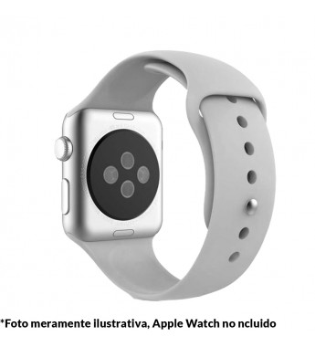 Correa 4Life para Apple Watch 38/40mm de Silicona - Gris