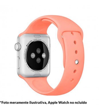 Correa 4Life para Apple Watch 42/44mm de Silicona - Rosa Vintage