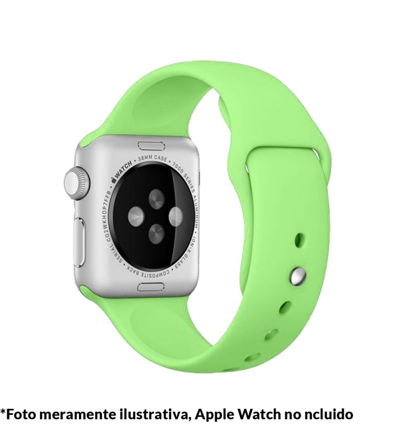 Correa 4Life para Apple Watch 42/44mm de Silicona - Verde