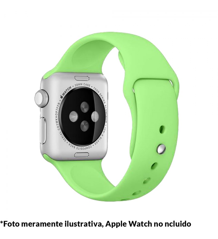 Correa 4Life para Apple Watch 42/44mm de Silicona - Verde Menta