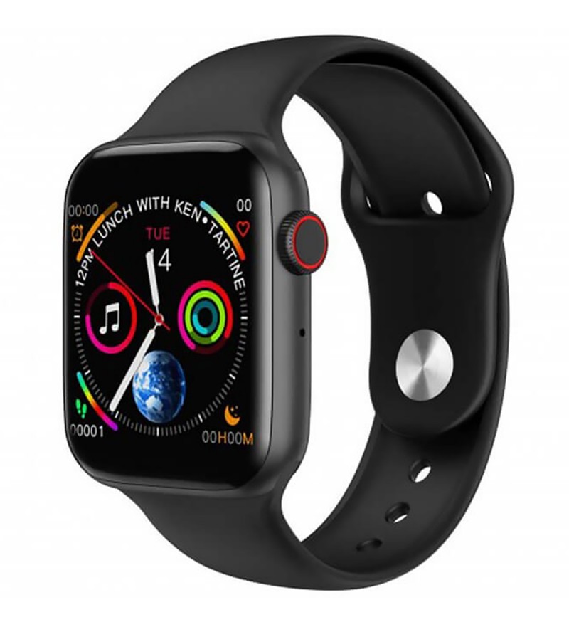 Smartwatch 4Life W54 de 1.4" con Bluetooth/Android/iOS - Negro