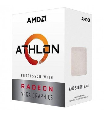 Procesador AMD Athlon 240GE de 3.5GHz Dual Core 5MB Cache con Cooler - Socket AM4