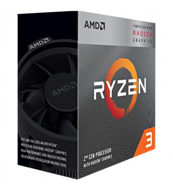 Procesador AMD Ryzen 3 3200G de 3.7GHz QuadCore 6MB Cache - Socket AM4