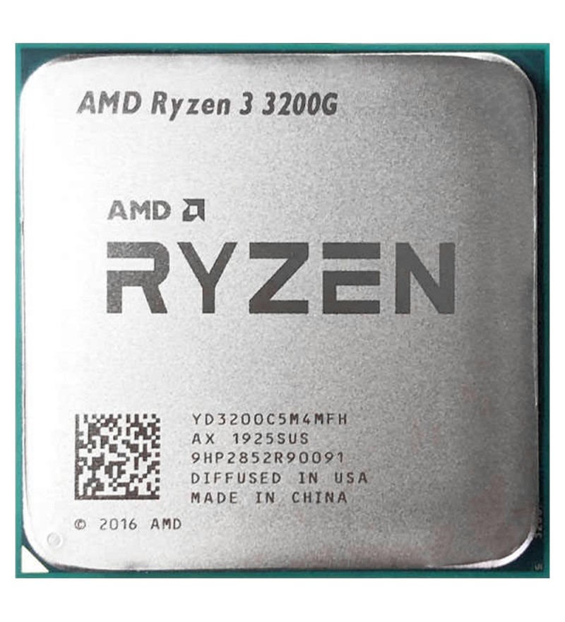 Procesador AMD Ryzen 3 3200G de 3.7GHz QuadCore 6MB Cache - Socket AM4 (Tray)