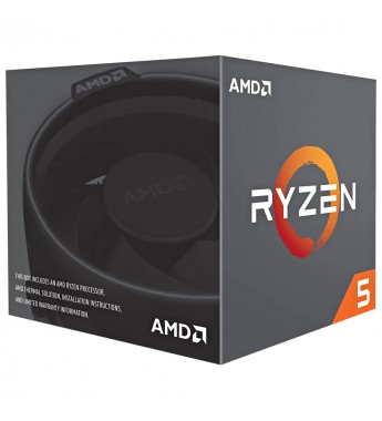 Procesador AMD Ryzen 5 2600 de 3.4GHz HexaCore con 19MB Caché - Socket AM4