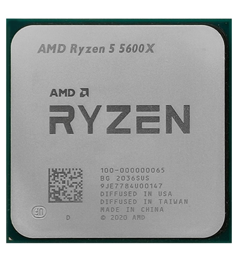 Procesador AMD Ryzen 5 5600X de 3.7GHz HexaCore 35MB Cache - Socket AM4 (Tray)