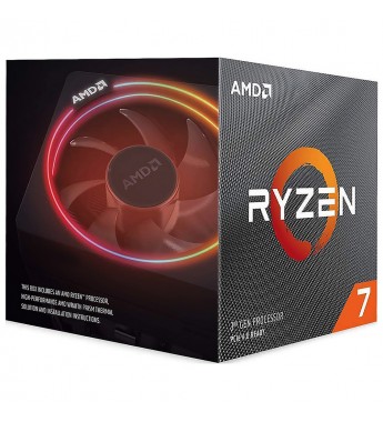Procesador AMD Ryzen 7 3700X de 3.6GHz OctaCore 36MB Cache con Cooler Wraith Prism RGB - Socket AM4