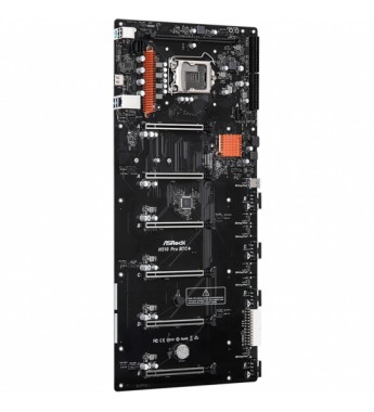 Placa Madre ASRock H510 Pro BTC+ con Socket LGA 1200/ATX - Hasta 1 DDR4
