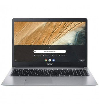 Notebook Acer Chromebook CB315-3H-C2C3 de 15.6" con Intel Celeron N4000/4GB RAM/32GB eMMC/Chrome OS - Plata