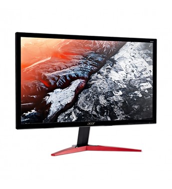 Monitor LED Gaming Acer de 24" KG1 2xHDMI/DisplayPort/144Hz/Bivolt - Negro/Rojo