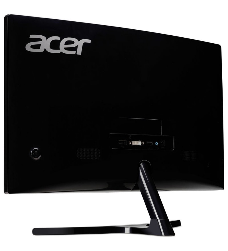 Monitor LED Curvo Gaming Acer de 24" FHD ED242QR Abidpx UM.UE2AA.A01 DisplayPort/HDMI/DVI/144Hz - Negro