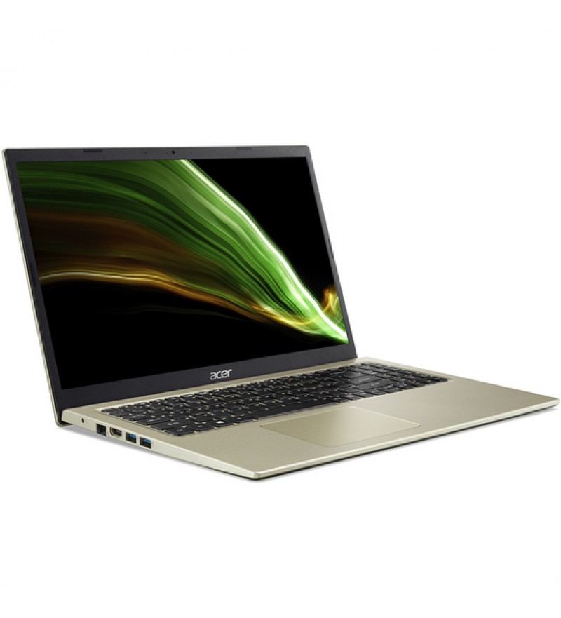 Notebook Acer Aspire 1 A115-32-C6LV de 15.6" FHD con Intel Celeron N4500/4GB RAM/128GB eMMC/W11 - Safari Gold