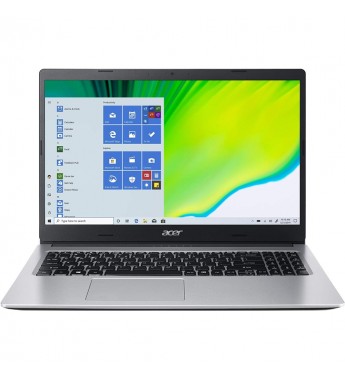 Notebook Acer Aspire 3 A315-23-R59G de 15.6" FHD con AMD Ryzen 5 3500U/8GB RAM/512GB SSD/W10 - Pure Silver