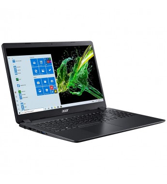 Notebook Acer Aspire 3 A315-54-3326 de 15.6" HD con Intel Core i3-7020U/4GB RAM/1TB HDD - Shale Black
