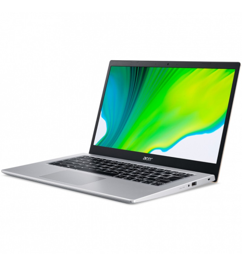 Notebook Acer Aspire 5 A514-54-501Z de 14" FHD con Intel Core i5-1135G7/8GB RAM/256GB SSD/W11 - Safari Gold