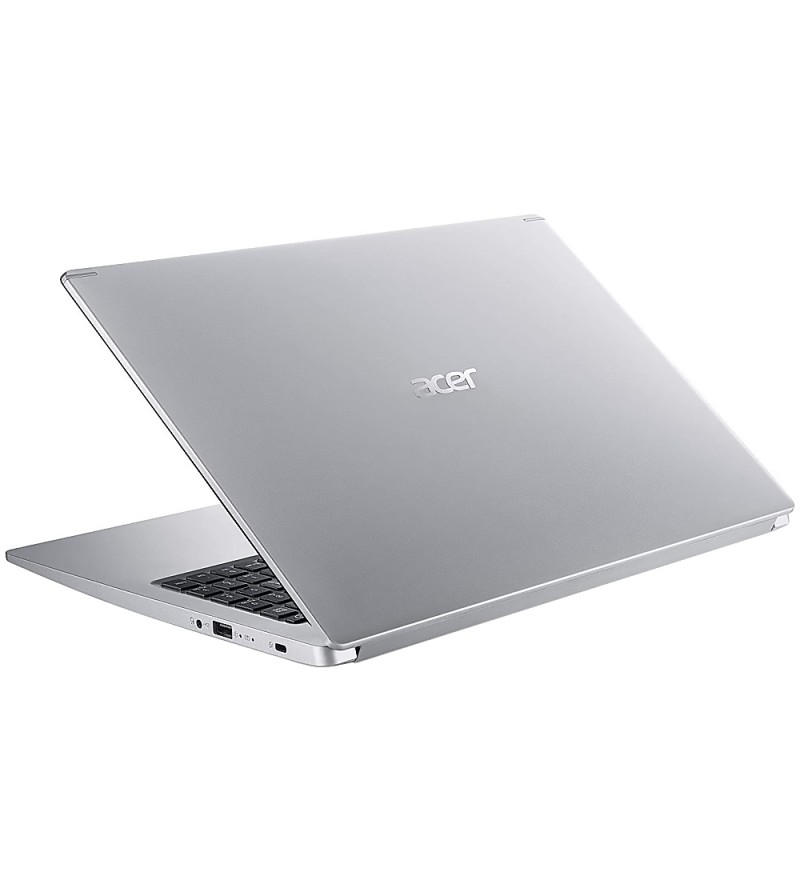 Notebook Acer Aspire 5 A515-55-378V de 15.6" FHD con Intel Core i3-1005G1/4GB RAM/128GB SSD - Pure Silver