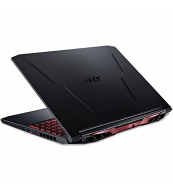 Notebook Acer Nitro 5 AN515-57-74TT de 15.6" FHD con Intel Core i7-11800H/16GB RAM/512GB SSD/GeForce RTX 3050Ti de 4GB/W11 - Negro/Rojo
