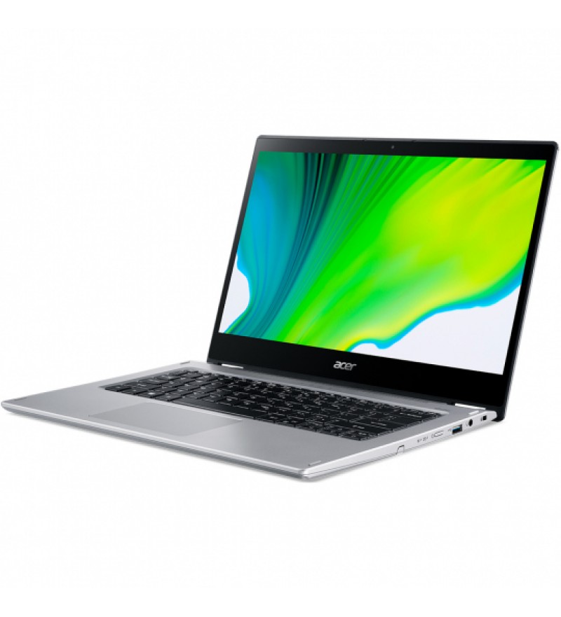 Notebook Acer SP314-54N-58Q7 de 14" FHD Touch con Intel Core i5-1035G7/8GB RAM/256GB SSD/W10 - Pure Silver