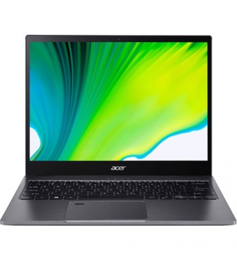Notebook Acer Spin 5 SP513-54N-74V2 de 13.5" FHD Touch con Intel Core i7-1065G7/16GB RAM/512GB SSD/W10 - Steel Gray