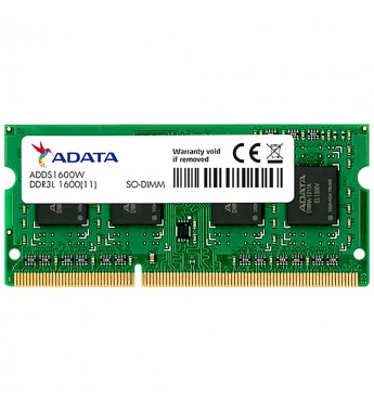 Memoria RAM para Notebook Adata de 2GB ADDS160022G11-B DDR3L/1600MHz - Verde