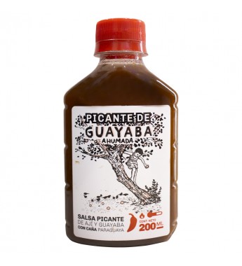 Salsa Picante de Guayaba Ahumada Artisan Ají y Guayaba con caña - 200mL