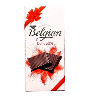 Barra de Chocolate Belgian Dark 50% - 100g