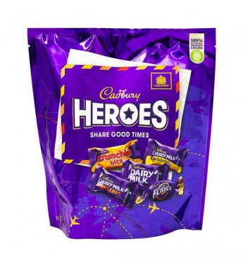 Chocolate Cadbury Heroes (26 Unidades) - 275g