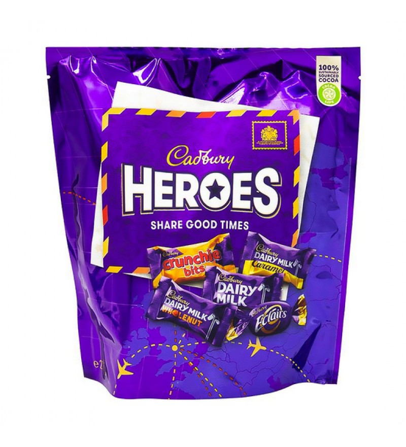 Chocolate Cadbury Heroes (26 Unidades) - 275g