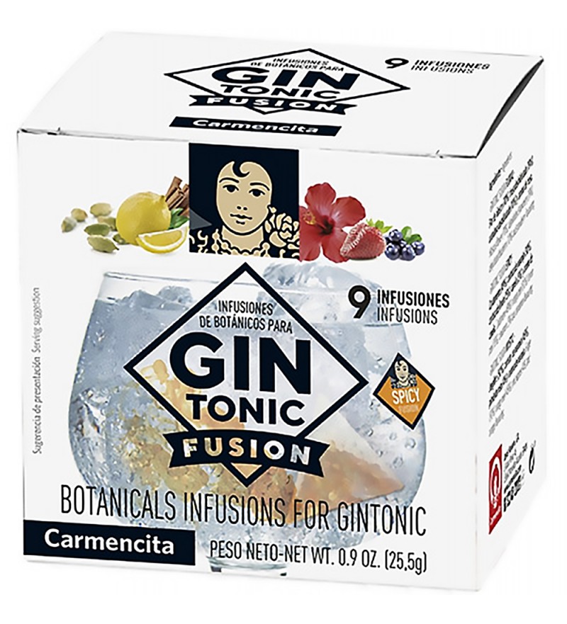 Infusión para Gin Tonic Carmencita Foral Spice Mystic - 9 Unidades