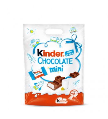 Chocolate Kinder Mini (72 Unidades) - 460g