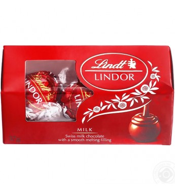 Bombons Lindt Lindor Chocolate con Leche - 37g
