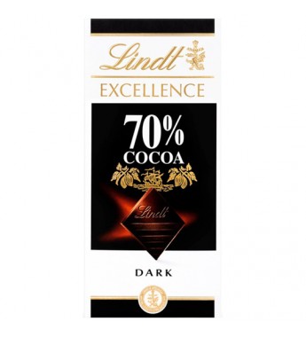 Chocolate Lindt Excellence 70% Cocoa Dark - 100g